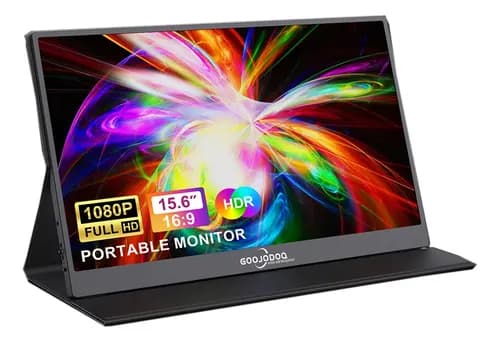 Monitor Gamer Portatil 15.6'' Goojodoq AC1025 Negro