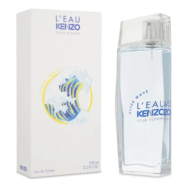 L'eau Kenzo Hyper Wave Pour Homme 100ml Edt Spary - Caballer