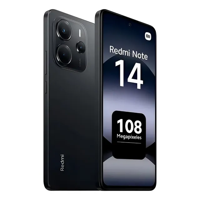 Xiaomi Redmi Note 14 4g 6,67 128gb 6gb Ram Cámara 108mpx - Color Negro