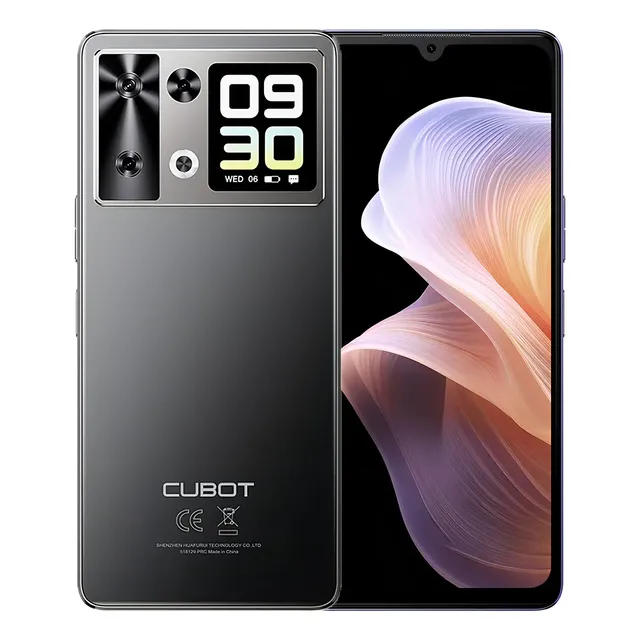 Cubot P90 Dual Sim 256 Gb Negro 12+12 Gb Ram 120 Hz Android 15