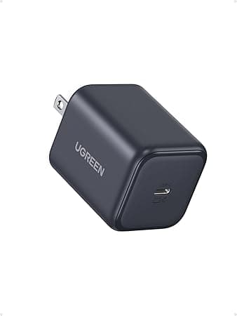 UGREEN Cargador 45W Tipo C GAN Portátil, PD USB C Carga Rápido para Galaxy S25 S