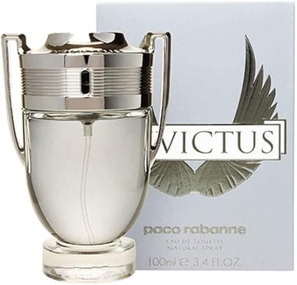 Invictus by Paco Rabanne for Men Eau De Toilette Spray 3.4 Oz