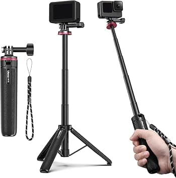 Ulanzi MT-72 - Trípode de 20 Pulgadas Extensible para cámara de acción Mini tríp