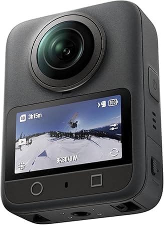dji Pack Estándar Osmo 360, cámara 360 con Imagen 360° de 1 Pulgada, Video 360°