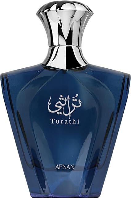 Afnan Agua de Perfume EDP Turathi Blue para Adultos unisex, 90 ml (Paquete de 1)