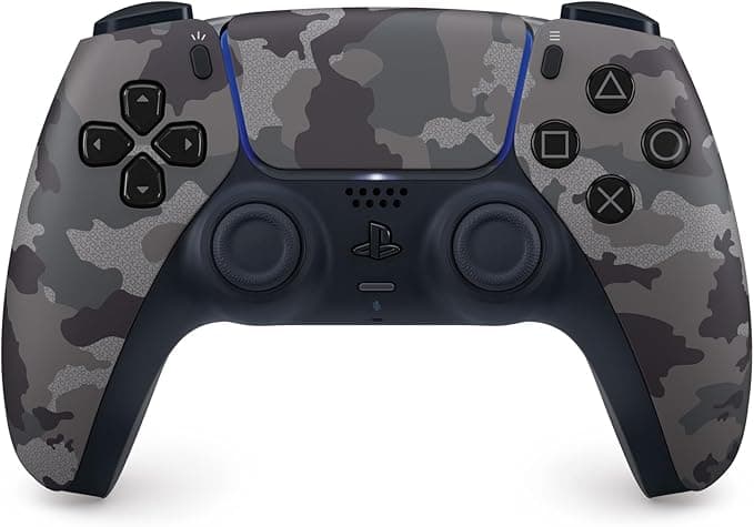 PlayStation DualSense Wireless Controller – Gray Camouflage - For PS5, PC, MAC &
