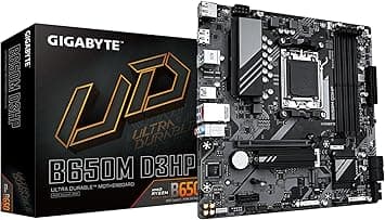 GIGABYTE B650M D3HP (AM5/ LGA 1718/ AMD/ B650/ Micro ATX/ 5 años de garantía/DDR