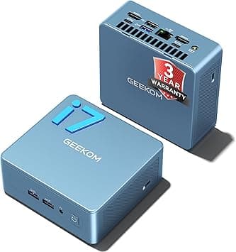 GEEKOM Mini PC IT12 [Mejor Alternativa Intel NUC12] con Mini computadoras Intel