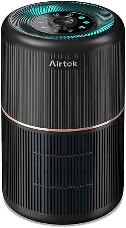 Purificador de aire HEPA AIRTOK para el hogar con aromaterapia | Filtro de aire