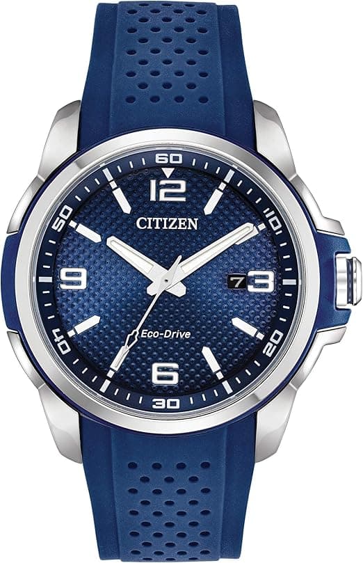 Citizen Eco-Drive Weekender Reloj para hombre en acero inoxidable con correa de