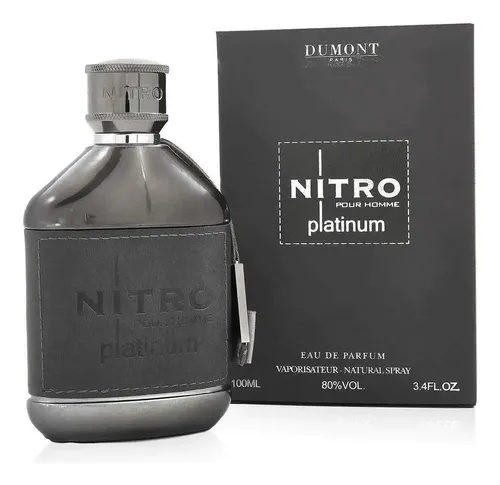 Perfume Dumont Paris Nitro Platinum Pour Homme 100ml EDP Spray
