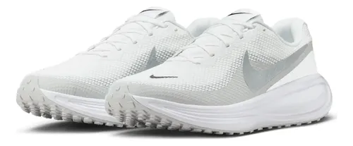 Nike Revolution 8 Tenis Blancos De Correr Para Hombre