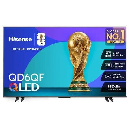 Smart TV Hisense de 50" QLED 4K con Fire TV y Alexa