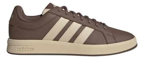 Tenis adidas Casual Grand Court Base Hombre Café Hq0073