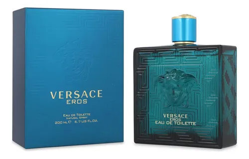 Versace Eros 200ml Edt Spray - Caballero