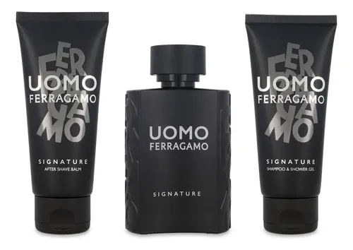 Set Ferragamo Uomo Signature 3pzs - Caballero