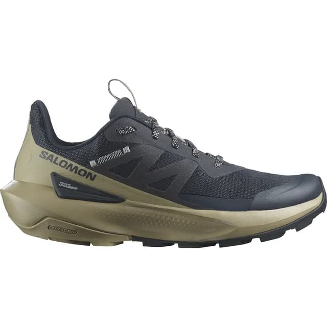 Tenis Salomon Elixir Active Hiking Hombre Azul Geométrico 28.5
