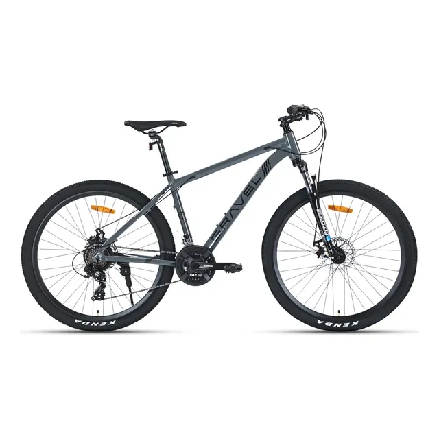 Mountain Bike Gravel Everest R29 21v Disco Mecanico Shimano Color Gris Tamaño Del Cuadro L