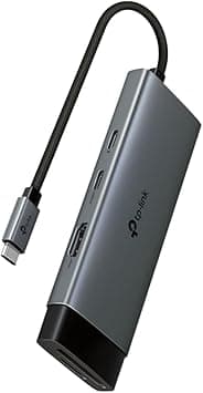 TP-Link Hub USB-C 7 en 1, HDMI 4K 60Hz, PD 100W, SD/microSD, Puertos USB-C 5Gbps