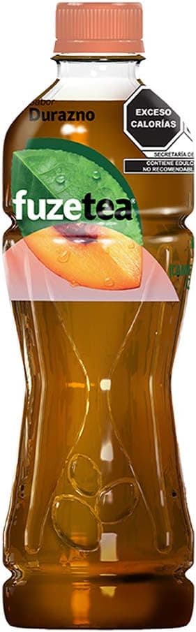 Fuze Tea 6 Pack Té Negro y Durazno 600 ml cada uno.