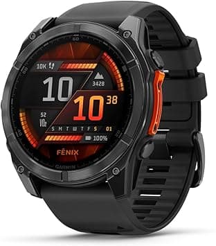 Garmin Reloj Fenix 8 Amoled 51 mm Slate Gray/Negro