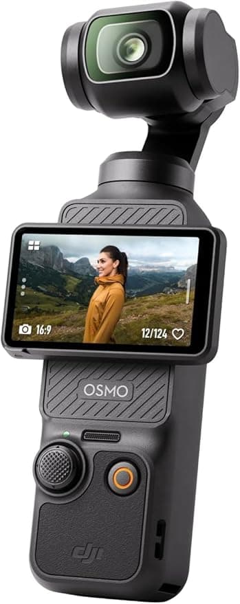 dji Osmo Pocket 3, cámara Vlogs con CMOS 1'' y vídeo 4K/120 fps, estabilización