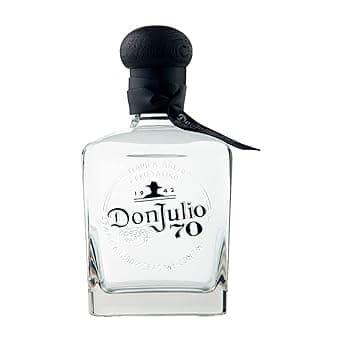 Don Julio, Tequila 70 Cristalino Añejo 700ml, Sabor Suave y Final Limpio, Barric
