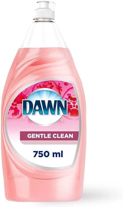 DAWN Lavatrastes Líquido Gentle Clean, Jabón Líquido para Trastes con Poder Dese