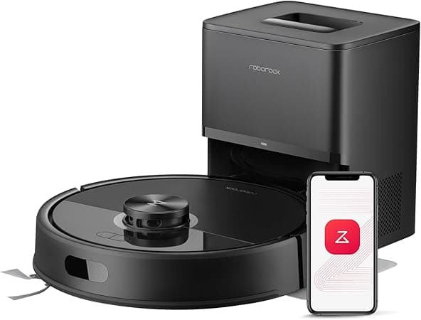 roborock Q7 M5+ Robot Aspirador y Trapeador con Estación de Auto Vaciado de 70 D