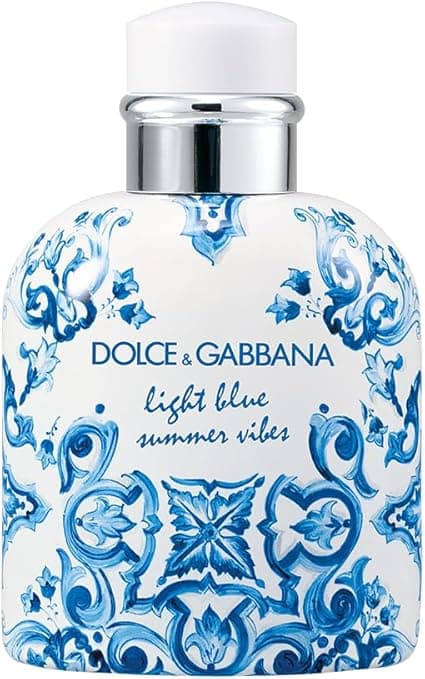 Dolce & Gabbana Light Blue Summer Vibes de Verano Azul Claro EDT Spray, 125 ml