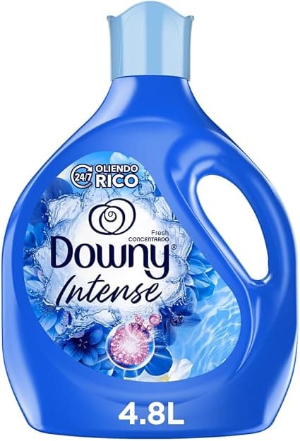 Downy Intense Fresh Suavizante de Ropa, Aroma con Notas Frescas, 24/7 Oliendo Ri