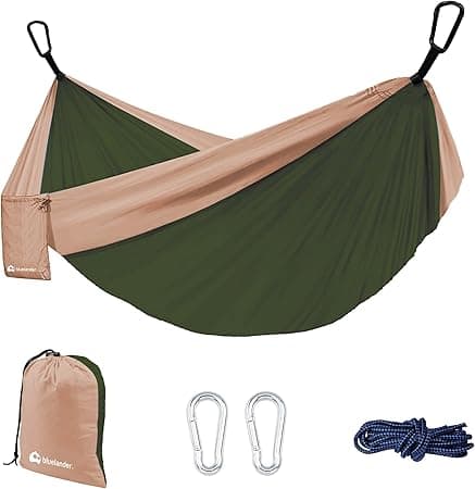Bluelander Hamaca Portátil para Acampar de Adultos, Hamaca de Camping, Fabricada