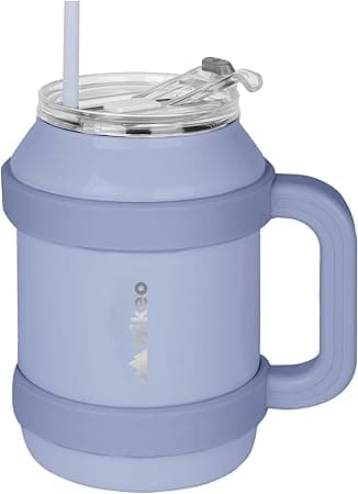 HIKEO Termo de Acero Inoxidable de Doble Pared Extra Grande 1.5 Litros, Vaso Tér