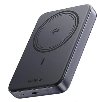UGREEN 10000mAh Power Bank QI2 15W Bateria Magsafe Pila Portatil iPhone, Inalamb