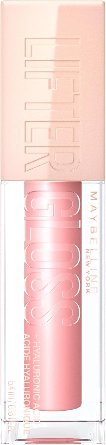 Maybelline Lifter Gloss Brillo Labial Hidratante con Ácido Hialurónico, Efecto V
