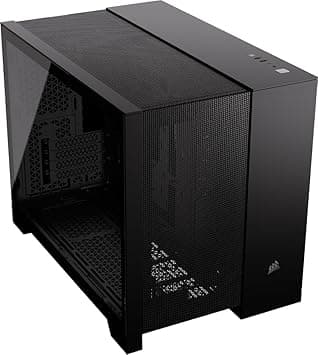 CORSAIR 2500D Airflow mATX Caja para PC - Sin Ventiladores Incluidos - Diseño de