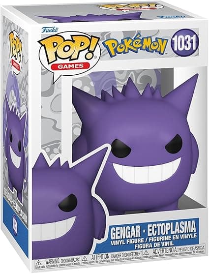 Funko Pop Games: Pokemon - Gengar - Collectable Vinyl Figure - Gift Idea - Offic