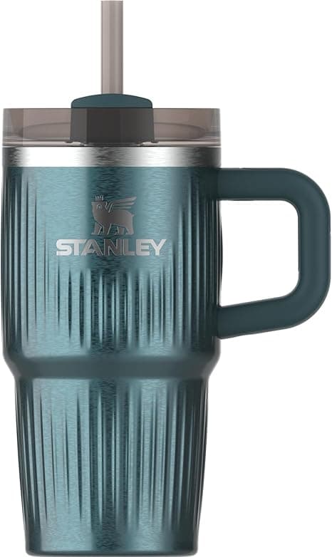 Stanley Quencher H2.0 - Vaso con asa y pajilla de 20 onzas, tapa Flowstate de 3