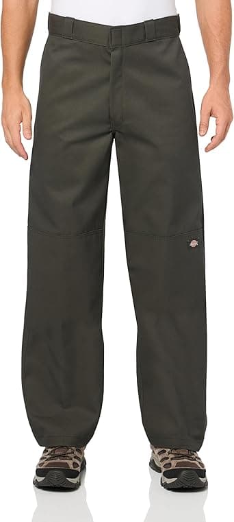 Dickies - Pantalones de Trabajo de Doble Rodilla para Hombre