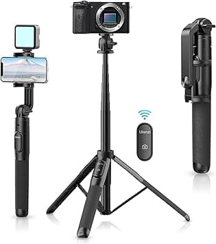 ULANZI SK-03 - Trípode para Selfie,64 Pulgadas, trípode Profesional Estable para