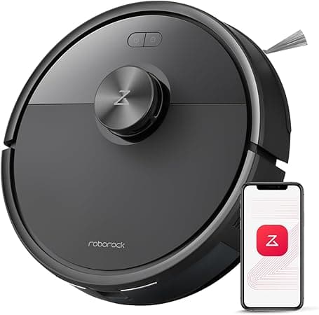 roborock Q7 M5 Robot Aspirador y Trapeador, Succión HyperForce de 10,000 Pa, Sis