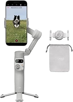 Estabilizador dji Osmo Mobile 7 para Celular, iPhone, Android, Trípode Integrado
