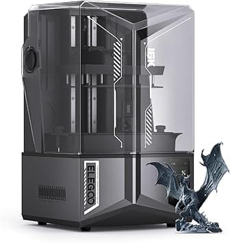 ELEGOO Saturn 4 Ultra 16K Impresora 3D de Resina con Tapa Abatible, 30 °C Calent