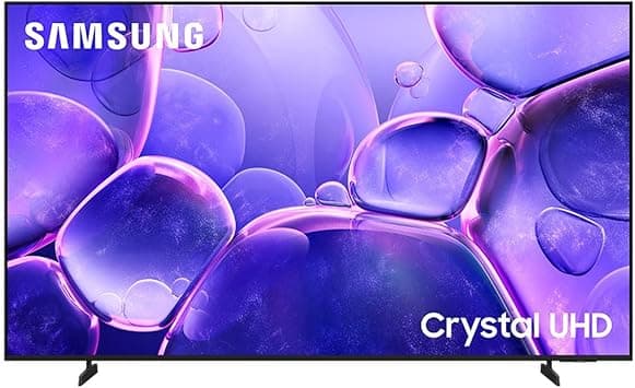 Samsung 85" Crystal UHD U8000F 4K, Procesador Crystal, Diseño Metálico, Knox Sec
