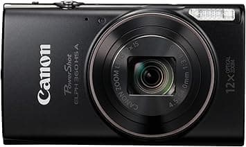 Canon Cámara PowerShot ELPH 360 A Negra