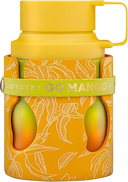 Armaf Odyssey Go Mango Tropical Collection – Fruity, Woody, Amber, Vanilla – Eau