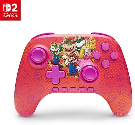 PowerA Advantage Wireless Controller for Nintendo Switch 2 - Mario and Friends
