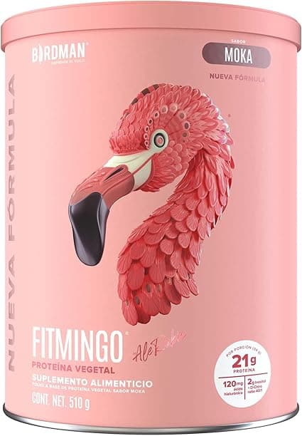 Birdman Fitmingo Proteína Vegana | Potenciadores de Colágeno, Inositol y Ácido H