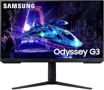 Samsung 24" Odyssey Monitor G30D FHD 180Hz, Tiempo de Respuesta de 1 ms (MPRT),