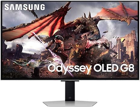Samsung 32" Odyssey OLED Monitor G80SD 4K 240Hz, Resolución OLED en 4K, Negros m